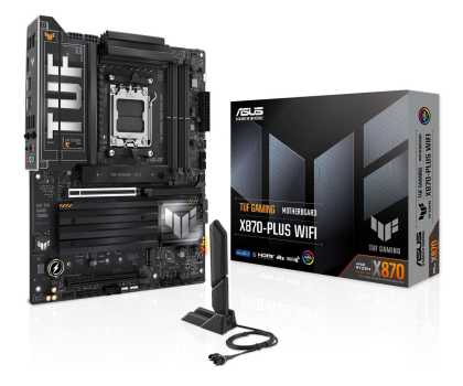 Płyta główna ASUS Płyta główna TUF GAMING X870-PLUS WIFI AM5 4DDR5 HDMI/USB-C